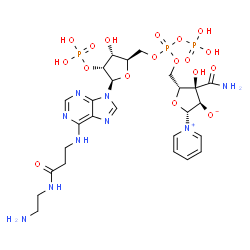 n(6(n(2-aminoethyl)carbamoyl)nadp结构式