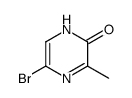 5-bromo-3-methyl-1H-pyrazin-2-one structure