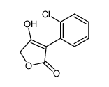 3-(2-chlorophenyl)-4-hydroxyfuran-2(5H)-one结构式