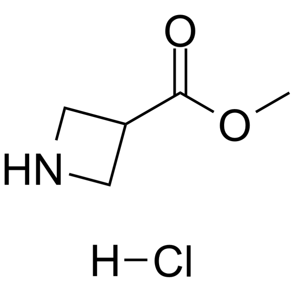 Methyl azetidine-3-carboxylate hydrochloride structure