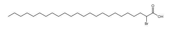 (+/-)-2-bromotetracosanoic acid Structure