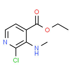 Ethyl 2-chloro-3-(methylamino)isonicotinate图片