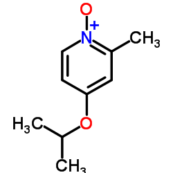 4-Isopropoxy-2-methylpyridine 1-oxide结构式