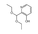 2-(Diethoxymethyl)-3-pyridinol结构式