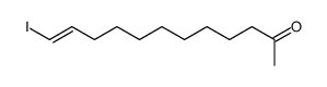 12-iodododec-11-en-2-one结构式