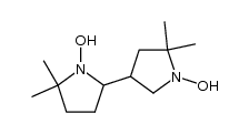 5,5,5',5'-tetramethyl-octahydro-[2,3']bipyrrolyl-1,1'-diol结构式