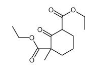 diethyl 1-methyl-2-oxocyclohexane-1,3-dicarboxylate Structure