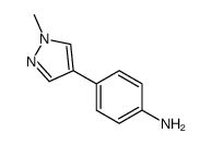 4-(1-methyl-1H-pyrazol-4-yl)aniline(SALTDATA: FREE) Structure