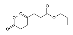 4,7-dioxo-7-propoxyheptanoate结构式