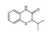 2-isopropyl-2H-1,4-benzothiazin-3(4H)-one结构式
