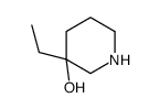 3-ethylpiperidin-3-ol Structure