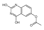 (2,4-dioxo-1H-quinazolin-6-yl) acetate Structure