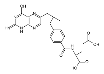 10-Methyl-11-deazahomofolic acid结构式