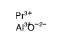 aluminum,oxygen(2-),praseodymium(3+) Structure