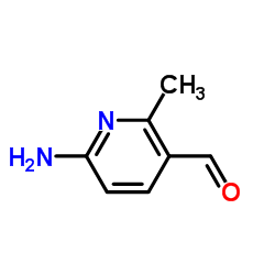 6-Amino-2-methylnicotinaldehyde结构式