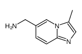 IMidazo[1,2-a]pyridine-6-Methanamine, 3-Methyl- structure