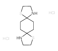 1,9-Dithia-4,12- diazadispiro[4.2.4^{8}.2^{5}]-tetradecane dihydrochloride structure