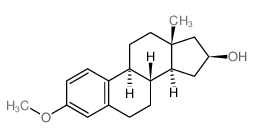 Estra-1,3,5(10)-trien-16-ol,3-methoxy-, (16b)-(9CI) Structure