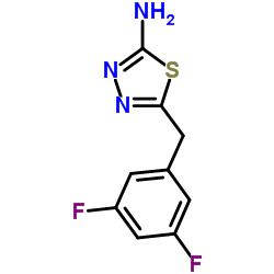 5-(3,5-Difluorobenzyl)-1,3,4-thiadiazol-2-amine picture