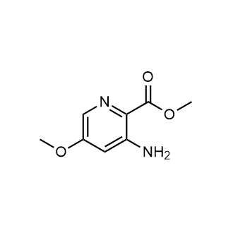 Methyl 3-amino-5-methoxy-pyridine-2-carboxylate Structure