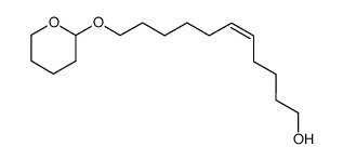 11-(2-tetrahydropyranyloxy)-5Z-undecen-1-ol Structure