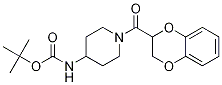 [1-(2,3-Dihydro-benzo[1,4]dioxine-2-carbonyl)-piperidin-4-yl]-carbaMic acid tert-butyl ester Structure