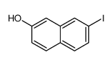 2-Hydroxy-7-iodonaphthalene结构式