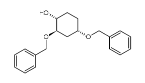 (1R,2R,4S)-2,4-bis(benzyloxy)cyclohexanol结构式