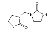 1,1'-methanediyl-bis-imidazolidin-2-one Structure