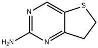 6,7-二氢噻吩并[3,2-D]嘧啶-2-胺结构式