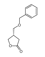 (S)-4-((benzyloxy)methyl)dihydrofuran-2(3H)-one Structure