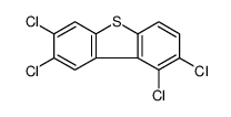 1,2,7,8-tetrachlorodibenzothiophene Structure