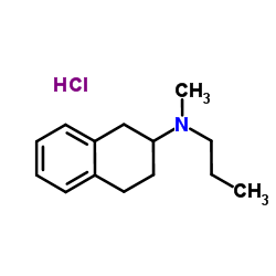 N-Methyl-N-propyl-1,2,3,4-tetrahydro-2-naphthalenamine hydrochloride (1:1)结构式