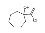 1-(1-chloroethenyl)cycloheptanol结构式