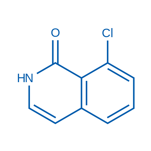 8-Chloroisoquinolin-1(2H)-one structure