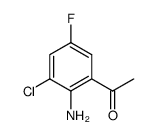 1-(2-amino-3-chloro-5-fluorophenyl)ethanone Structure
