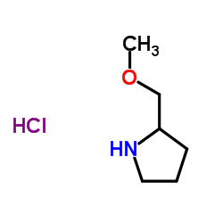 2-(Methoxymethyl)pyrrolidine hydrochloride (1:1)结构式