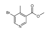 Methyl 5-bromo-4-methylnicotinate Structure