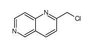 2-(chloromethyl)-1,6-naphthyridine结构式