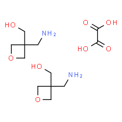 [3-(aminomethyl)oxetan-3-yl]methanol hemioxalate structure