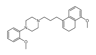4-(3-(1,2-dihydro-8-methoxynaphthalen-4-yl)-n-propyl)-1-(2-pyridyl)piperazine picture