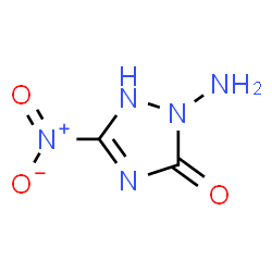 3H-1,2,4-Triazol-3-one,2-amino-1,2-dihydro-5-nitro-(9CI) structure
