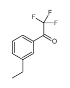 Ethanone, 1-(3-ethylphenyl)-2,2,2-trifluoro- (9CI) structure