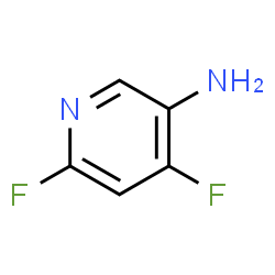 4,6-二氟吡啶-3-胺结构式