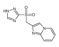 2-(1H-1,2,4-triazol-5-ylsulfonylmethyl)imidazo[1,2-a]pyridine结构式