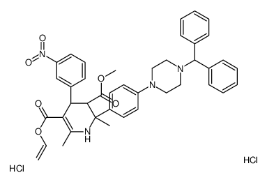 (R)-(-)-NIGULDIPINE HYDROCHLORIDE结构式