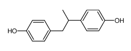 1,2-bis-(4-hydroxy-phenyl)-propane结构式