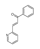 (E)-1-phenyl-3-(pyridin-2-yl)prop-2-en-1-one结构式