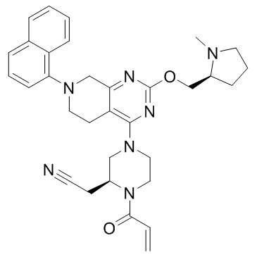 KRAS G12C抑制剂5结构式