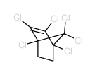 Bicyclo[2.2.1]hept-2-ene,1,2,3,4,7,7-hexachloro- Structure